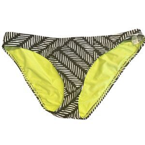 AERIE |  Bikini Bottom Size medium black white a19